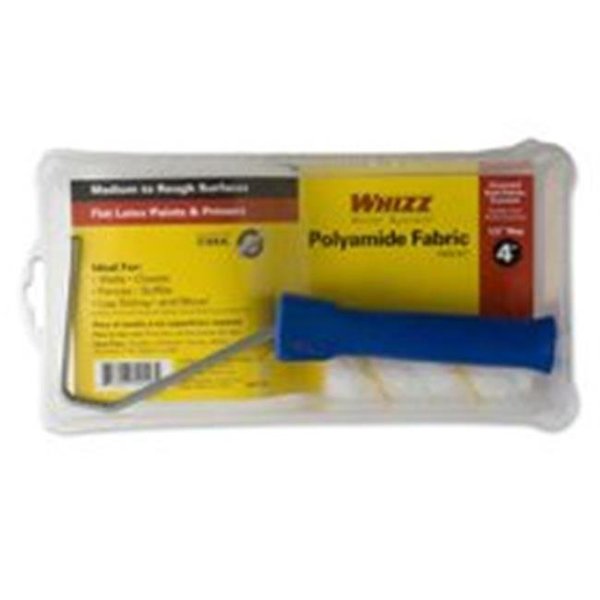 Whizz Whizz 54118 4 In. Gold Stripe Roller And Pan Set 732087541182